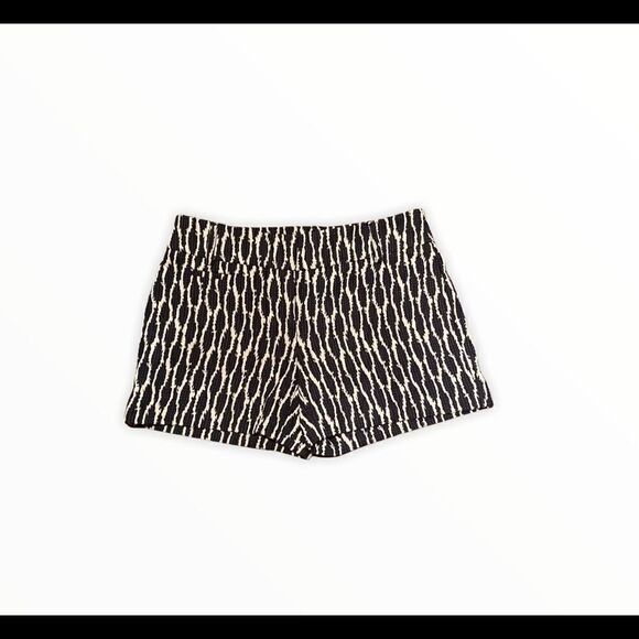 Loft Navy/White Shorts Size 00 Dressy Printed - Picture 2 of 5